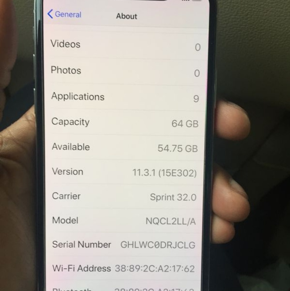 Iphone X 256gb
